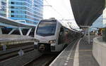 Abellio ET 25 2307 als RE19 von Arnhem-Centraal(NL) nach Düsseldorf-Hbf steht in Arnhem- Centraal(NL).