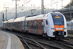 RRX 462 003 auf Tesfahrt aus Köln kommend fuhr er anschließend wieder zurück in Richtung Köln gesehen in Koblenz Hbf.