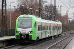 Abellio 3427 004 als S2 nach Dortmund Hbf. in Recklinghausen-Süd 1.2.2020