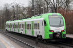 Abellio 3427 006 als S2 nach Dortmund Hbf. in Recklinghausen-Süd 1.2.2020