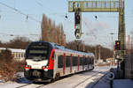 ABRN 3427 011 als S2 nach Essen in Castrop-Rauxel 12.2.2021