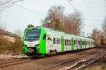 abellio Flirt 3429 005 als S9 in Gelsenkirchen Buer Nord, Februar 2021.
Triebfahrzeugführer hat die Erlaubnis gegeben dieses Foto zu veröffentlichen!