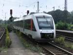 Abellio Dieseltriebwagenzug Lint 41 VT 11 003-1 als RB46 in Wanne-Eickel Hbf am 04.09.2006.