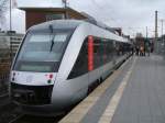 ABELLIO Lint VT 11002-2 wieder im Einsatz als RB 46  Nokia Bahn  Bochum-Gelsenkirchen,obwohl zeitweise ein ABELLIO Stadler Flirt auch zeitweise als RB 46 eingesetzt wird.(06.12.2007)