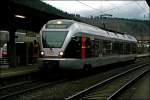 ET22005 ist in Finnentrop als ABR99732 (RB91), von Hagen Hauptbahnhof nach Siegen, eingetroffen.