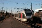 ET 23003 beschleunigt als ABR33822 (RB40  Ruhr-Lenne-Bahn ) aus dem Wittener Hbf Richtung Bochum.