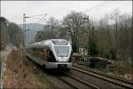 ET23008 verkehrt als ABR99642 (RE16  Ruhr-Sieg-Express ), von Essen Hbf und Siegen, und wird in Krze Altena (Westf) erreichen.