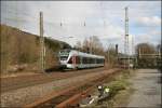 ET23008 verlsst als ABR99733, (RB91  Ruhr-Sieg-Bahn ) nach Hagen Hauptbahnhof, den Bahnhof Plettenberg.