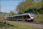 ET23007 und ET22004 fahren als ABR99648, (RE16  Ruhr-Sieg-Express ) von Essen Hbf nach Siegen, und werden in wenigen Minuten Letmathe erreichen.