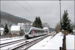 ET23009 durchquert als ABR99618, (RE16  Ruhr-Sieg-Express ) von Essen Hbf nach Siegen, das Dort Benolpe.