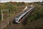 ABR99613 (RE16  Ruhr-Sieg-Express ) ist nach Essen Hbf unterwegs. (13.10.2008)
