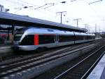 Ein FLIRT EMU 3 der ABELLIO im Essener Hauptbahnhof am 6.