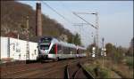 ET22007  ALTENA  und ET22003  KREUZTAL  ABR37918 (RB91  Ruhr-Sieg-Bahn , Hagen Hbf - Siegen, erreichen in wenigen Augenblicken Hohenlimburg.