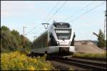 ET23003 und ein Schwestertriebzug sind als RE16  Ruhr-Sieg-Express  nach Essen Hbf unterwegs.