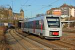 648 009 VT12009 als S7 (Düsseldorf-Wuppertal Oberbarmen) am 12.02.2014 in Wuppertal Steinbeck.