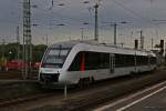 Abellio VT 12 11 01 aus Gelsenkirchen kommend in Wanne-Eickel Hbf.