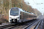 ABR ET 25 2206 mit RE 19 nach Düsseldorf Hbf. in Oberhausen-Holten 2.1.2017