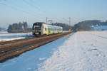 440 412 als ag 84198 von Plattling nach Neumarkt (Oberpf) bei Seubersdorf, 21.01.2017