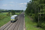 650 707 als ag 54608 von bad Steben nach Coburg bei Waldershof, 21.05.2018