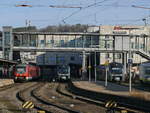 Ein kleines Treffen der 440er Geschwister von agilis und der DB am 22.2.20 im Ulmer Hbf