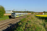 440 107 als agilis (Plattling - Neumarkt (Oberpf)) bei Batzhausen, 23.04.2020