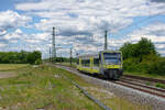 650 734 als agilis 84469 (Ebern - Forchheim) bei Eggolsheim, 29.05.2020