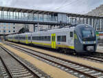 ET 440 102 von Agilis als RB 15 nach Plattling in Ulm Hbf, 06.01.2023.