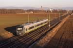 ag 84422 auf seiner Fahrt Richtung Regensburg kurz nach dem Verlassen von Straubing.