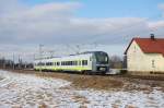 440 408 als DPN 84317 am 22.01.2011 bei Niedertraubling