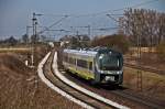 440 912 als ag 84414 von Plattling nach Neumarkt i.d.Obpf., am 02.04.2011 kurz nach Plattling.