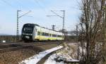 440 902 von Agilis am 2.3.13 bei Sengenthal nach Plattling