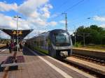 Agilis 440 105 in Bahnhof Neumarkt (Oberpfalz) am 6.6.2014