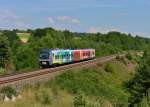 440 414 als Ag nach Parsberg am 18.07.2014 bei Laaber.