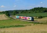 440 414 als Ag nach  Regensburg am 18.07.2014 bei Edlhausen.