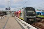 440 914  Werbung für Regensburger Arcaden  verlässt am 14.11.2015 Ingolstadt Hbf.