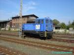 V 15 der AHG Gruppe Cottbus im Bahnhof Forst/Lausitz 02.09.2006