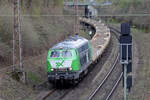 AIX 218 461-2 auf der Hamm-Osterfelder Strecke in Recklinghausen 14.4.2023