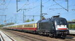 Schnupperfahrt mit dem AKE-RHEINGOLD „Rund um Berlin“ mit dem MRCE Taurus  ES 64 U2-019  [NVR-Nummer: 91 80 6182 519-9 D-DISPO] und AKE-RHEINGOLD Wagengarnitur am 29.04.22 Berliner