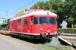 AVG Turmtriebwagen am 20.08.20 in Ettlingen Bahnhof