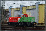 Die H3-Hybridlok 1002 009-1 von Alstom wartet am 02.02.2019 in Nürnberg Hbf auf weitere Einsätze.