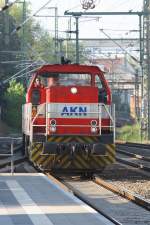 AKN fhrt als LZ durch Schwerin Hbf.