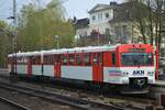 AKN VTA 66.1 steht am 21.04.2017 im Bahnhof Elmshorn.