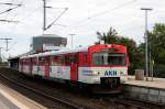 VT2.62 der AKN als 90816 im Bf Neumnster am 25.09.2010