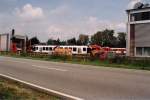 AKN Lint in der Werkstatt in Kaltenkirchen Sommer 2002