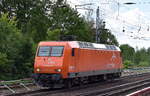 AMEH Trans - ArcelorMittal Eisenhüttenstadt Transport GmbH, Eisenhüttenstadt [D] mit ihrer   145-CL 005  [NVR-Nummer: 91 80 6145 096-4 D-EKO] am 11.07.24 Höhe Bahnhof