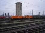 ArcelorMittal 292 065-9 und 292 062-8 am 10.04.2008 im Bahnhof Guben   