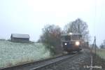 5081.561  am 09.12.2005  auf der Mittelschwabenbahn vor Neuburg/Kammel.