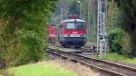 BSM-Max mit ÖBB1142 640 und 667 in der Abstellgruppe stellt am 11.10.2014 den Henkelzug zusammen