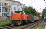 275 867 (zum Aufnahmezeitpunkt für die BASF unterwegs) // Speyer; Bahnübergang Mühlturmstraße // 11.