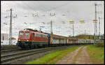 Unseren täglichen Henkelzug gib' uns heute: BYB 139 309-9 rollt zuverlässig durch Würzburg gen Rheinland.